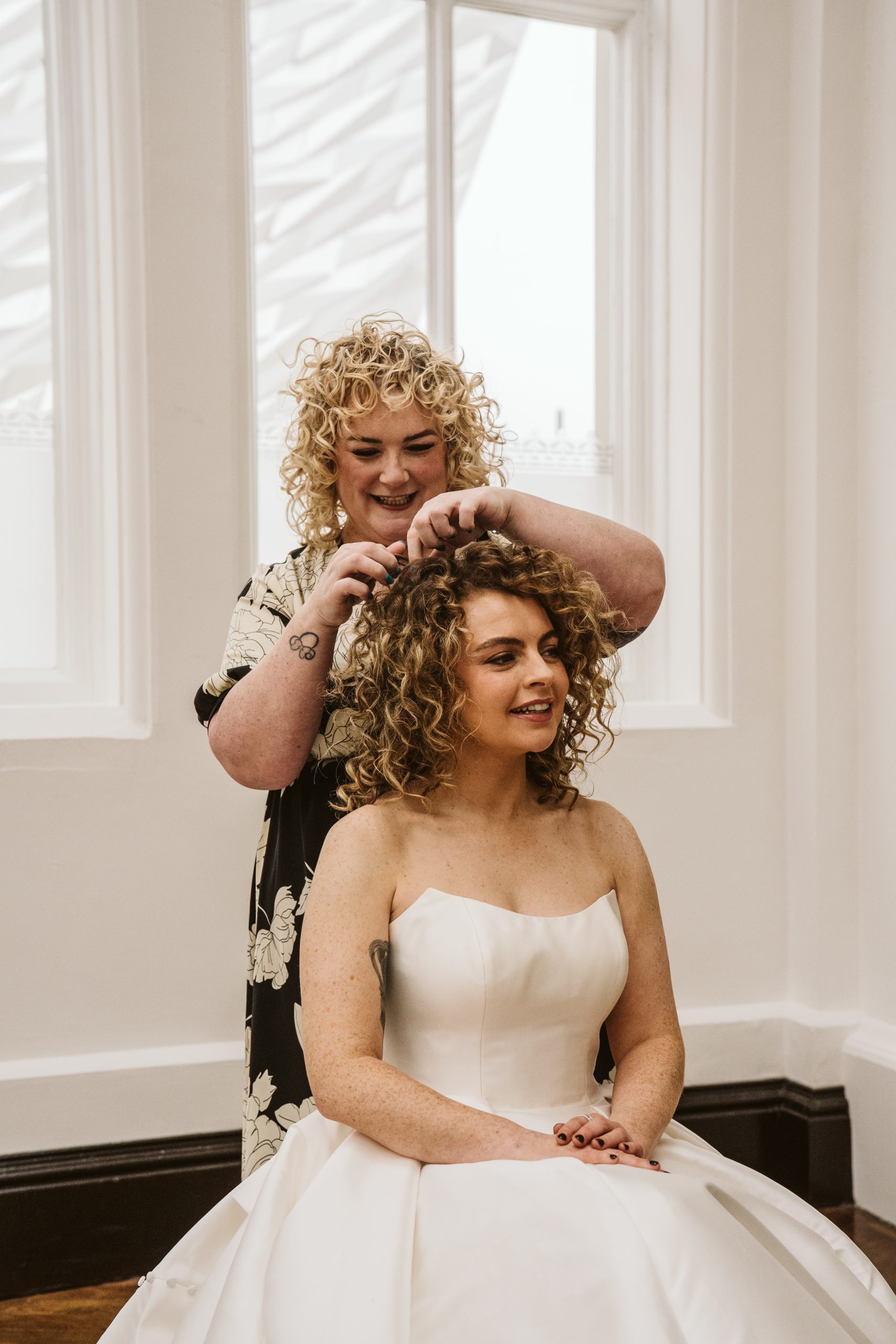 Natural Curls Bride